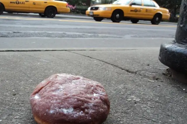 Actually this doughnut, spotted by Union Square, is one of the more appetizing items on the site
